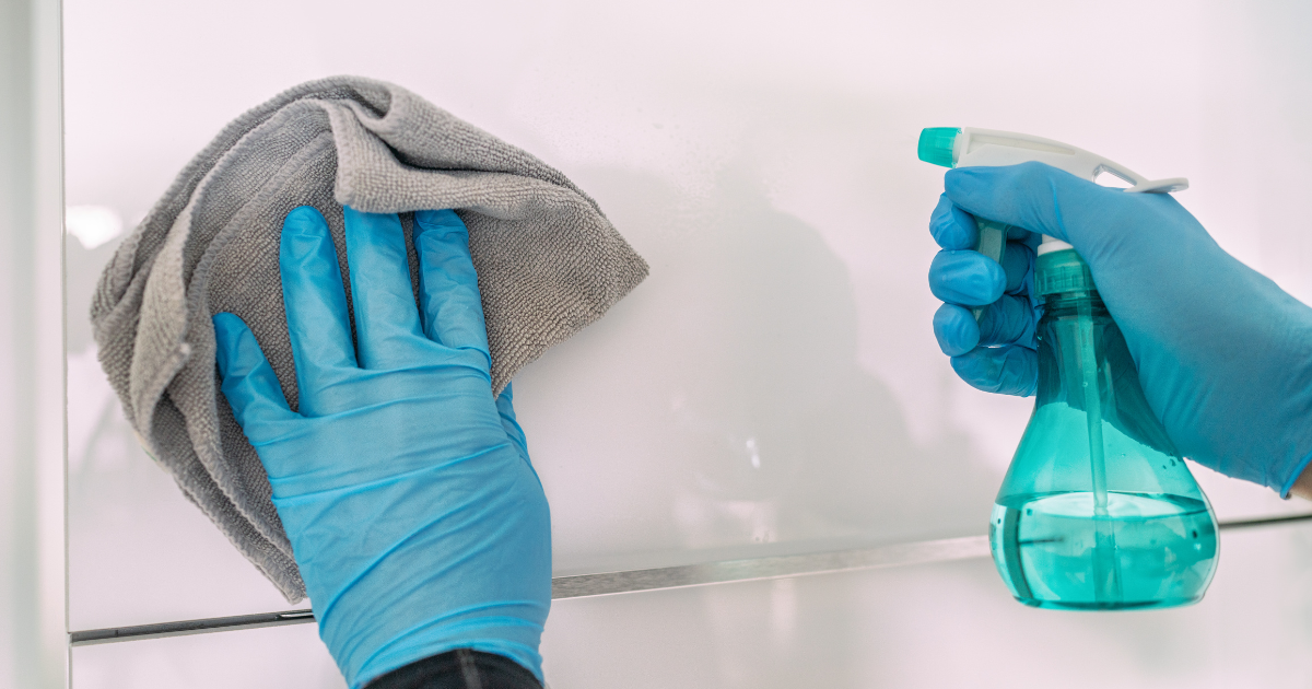 Cleaning vs Disinfecting