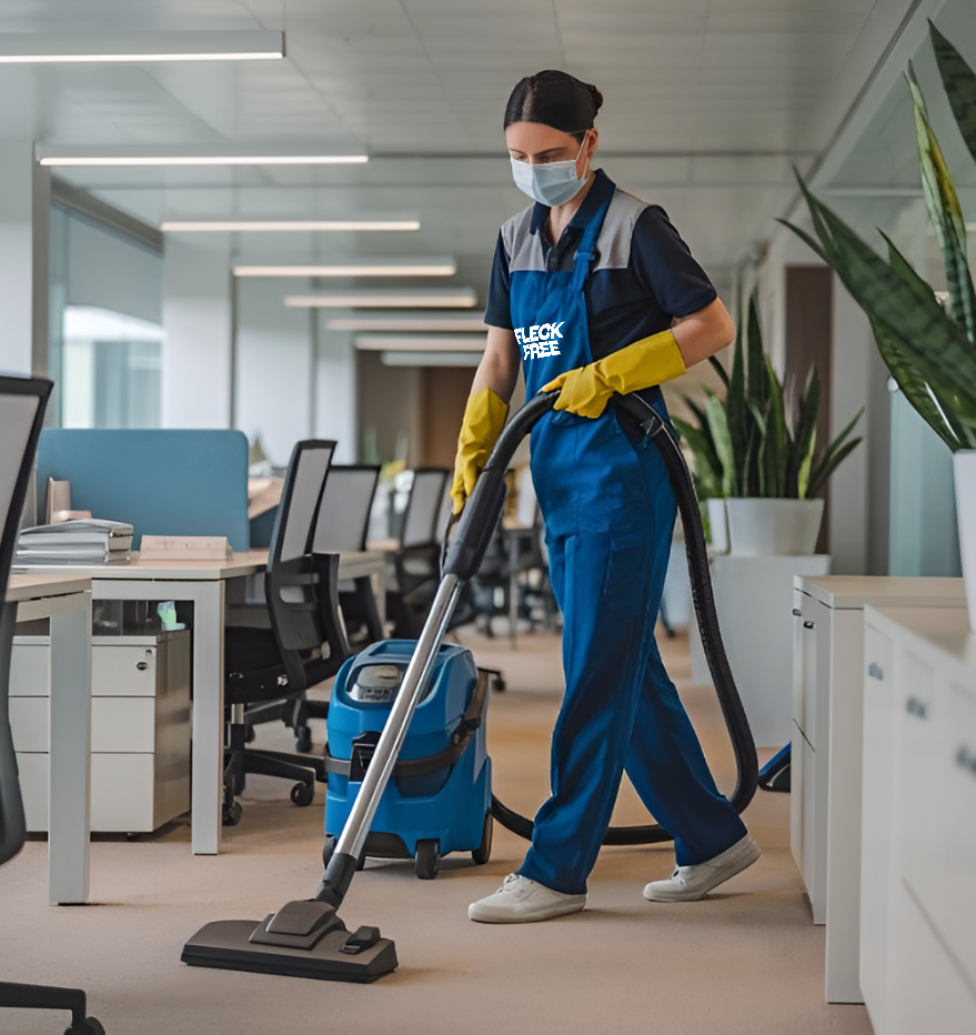 Mopping Office Floor