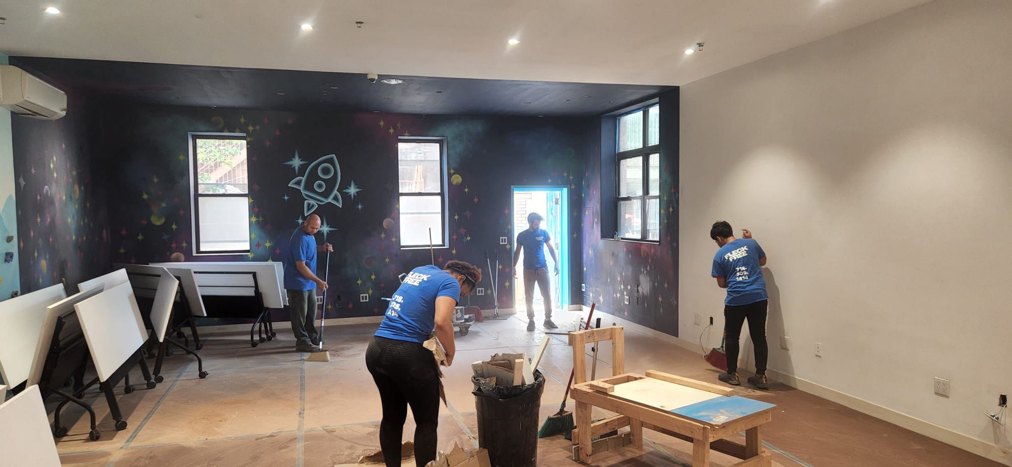 Clean Modern Office Space